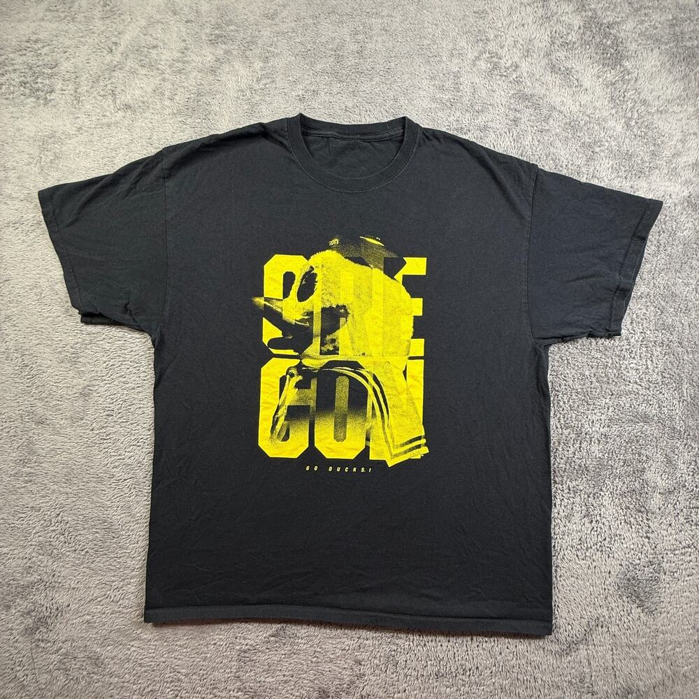 Oregon Ducks UofO Shirt Black Crew Neck Mens XL The 515 Eugene OR Football - Picture 1 of 5